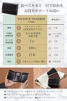 Amazon | キーケース メンズ 本革 イタリアンレザー 財布 一体型